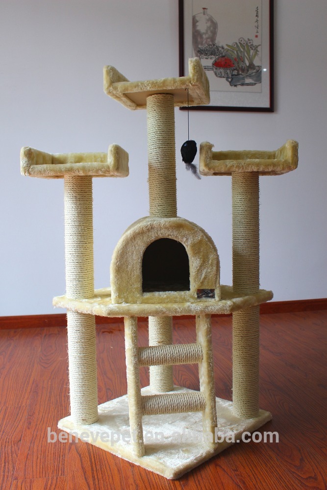 2016猫製品ペットおもちゃ猫の木猫ハウス-ペット檻、キャリヤー、および家問屋・仕入れ・卸・卸売り