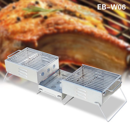屋外ステンレス鋼ミニ炭ポータブルバーベキューグリルBN-W06-BBQグリル問屋・仕入れ・卸・卸売り