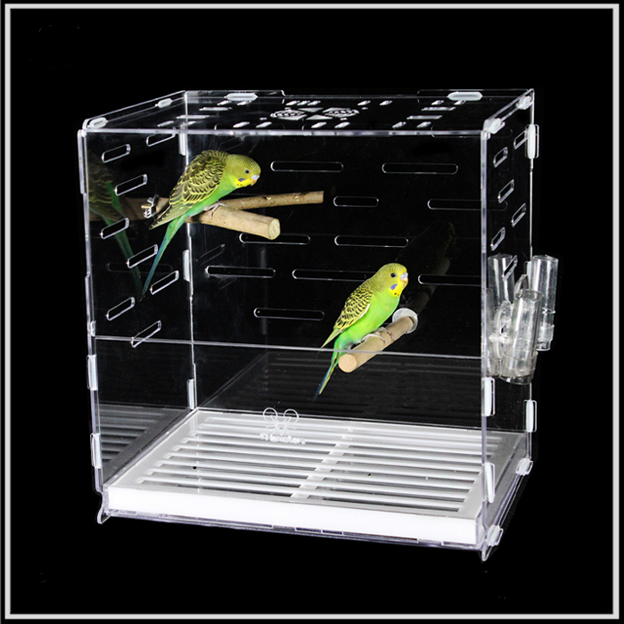 アクリルデザイン鳥繁殖ケージ卸売装飾鳥ケージ-ペット檻、キャリヤー、および家問屋・仕入れ・卸・卸売り