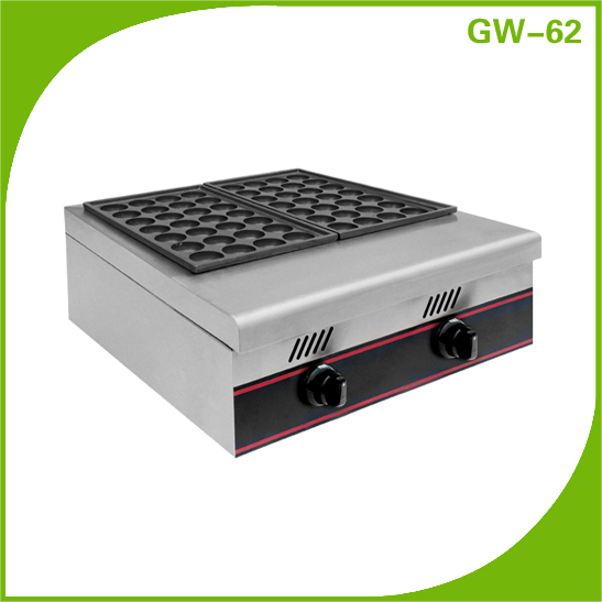 レストラン商業ガス調理器具/fishball barbeuceオーブン厨房機器GW-62-BBQグリル問屋・仕入れ・卸・卸売り
