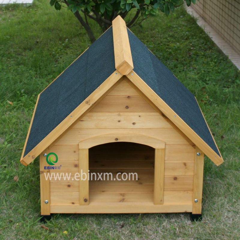 木製の犬の飼育xep0104頂点屋根-ペット檻、キャリヤー、および家問屋・仕入れ・卸・卸売り