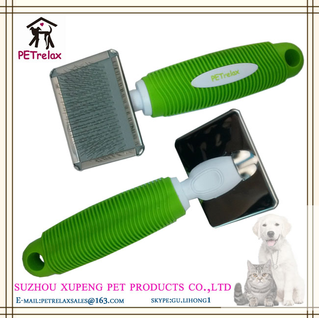 (S) PR80040-1グレースペットoem新製品クリーニングペット犬猫毛プッシュブラシ-グルーミング製品問屋・仕入れ・卸・卸売り