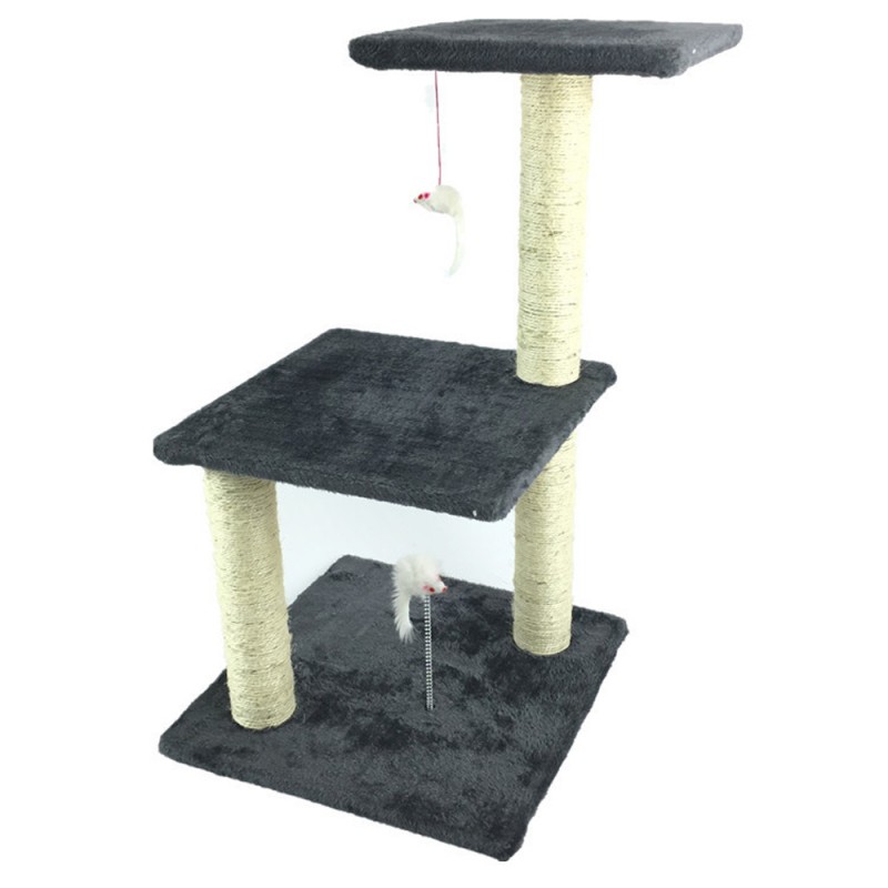 猫ツリー玩具販売ハウス三層猫難問ツリー屋内小さな猫ツリー-ペット用玩具問屋・仕入れ・卸・卸売り