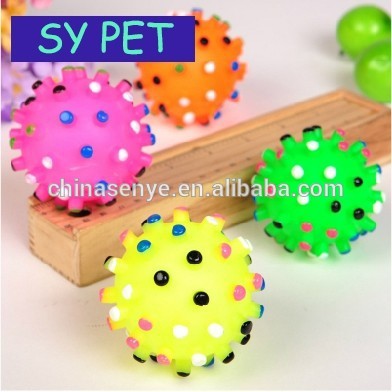 カラフルな犬の咀嚼中国柔らかいゴム製犬の歯とおもちゃのボール-ペット用玩具問屋・仕入れ・卸・卸売り