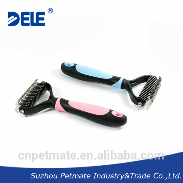 ペット クリーニング & グルーミング製品両面犬deshedding ツール-グルーミング製品問屋・仕入れ・卸・卸売り