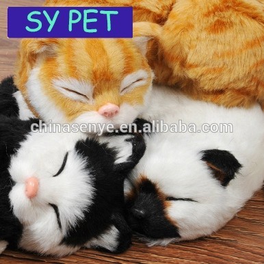 安いシミュレーション動物のおもちゃ猫のぬいぐるみ-ペット用玩具問屋・仕入れ・卸・卸売り