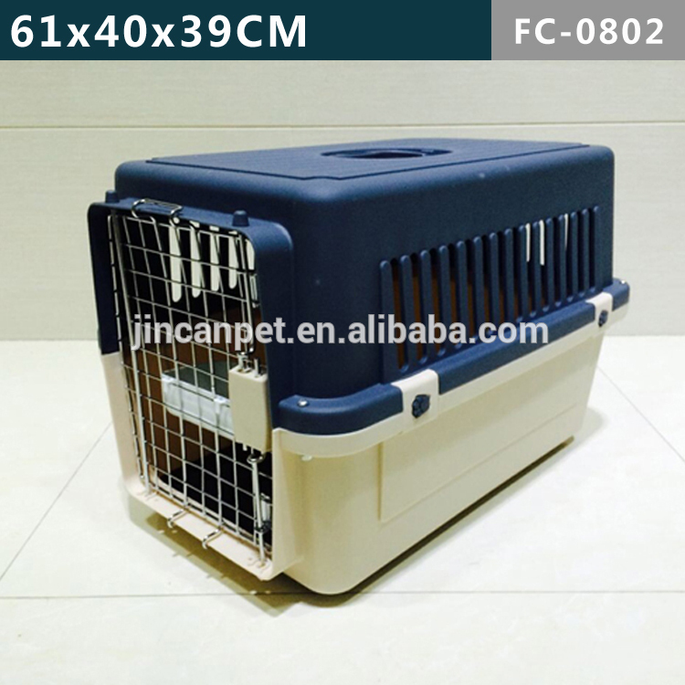 Pp素材&ステンレスプラスチック犬輸送ハウス製品/ケージ/キャリア:耐久性&ソフト-ペット檻、キャリヤー、および家問屋・仕入れ・卸・卸売り