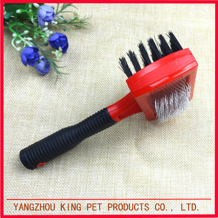犬グルーミング用品動物ヘアブラシ付きプラスチックハンドル-グルーミング製品問屋・仕入れ・卸・卸売り
