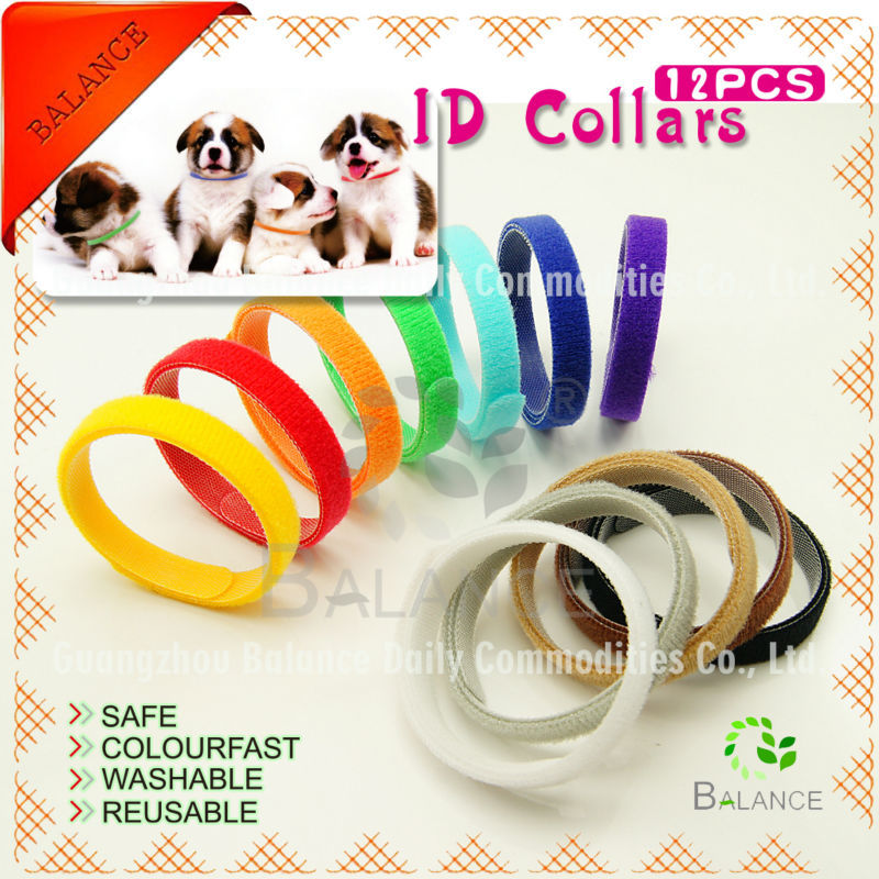 Whelp id首輪の子犬idバンド- 12色:柔らかい生地、 調整可能-首輪、リード問屋・仕入れ・卸・卸売り