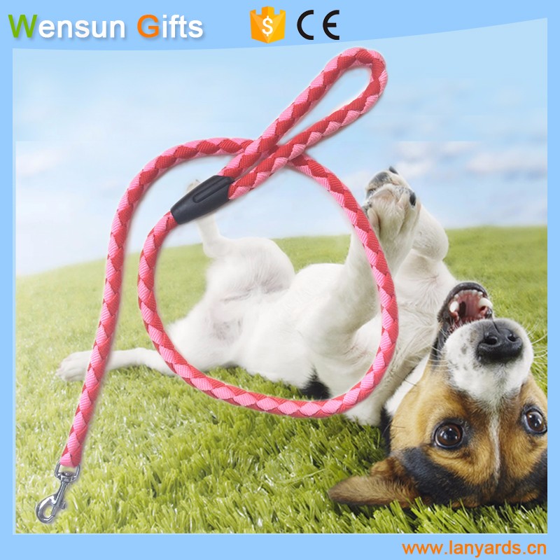 カスタム編組ロープ犬のリーシュは中国製-首輪、リード問屋・仕入れ・卸・卸売り