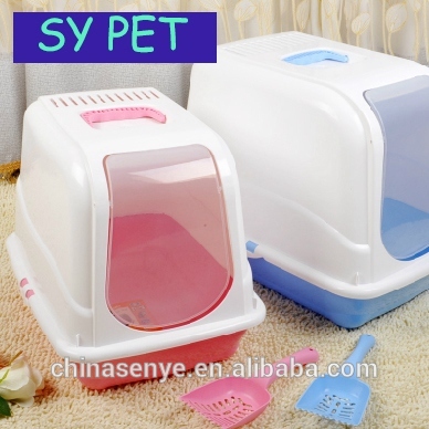 ペットの猫トイレ便器2015閉じた猫のトイレボックス-グルーミング製品問屋・仕入れ・卸・卸売り