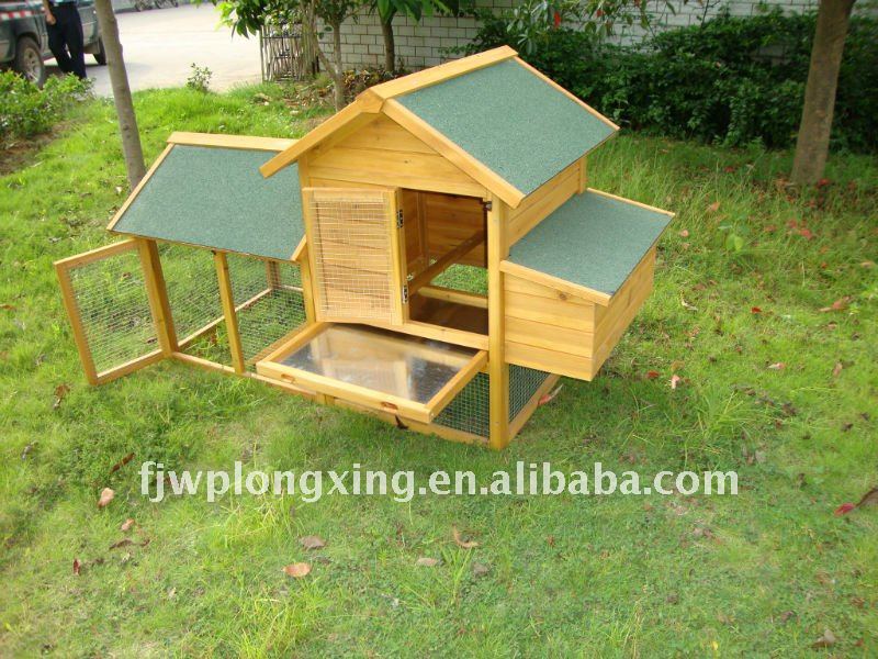 木製の鶏小屋の実行-ペット檻、キャリヤー、および家問屋・仕入れ・卸・卸売り