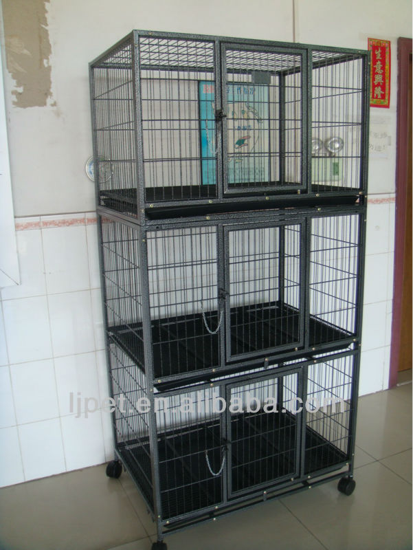 D192a-3f、 大型犬ケージ正方形の管、 ケージ3フロア-ペット檻、キャリヤー、および家問屋・仕入れ・卸・卸売り