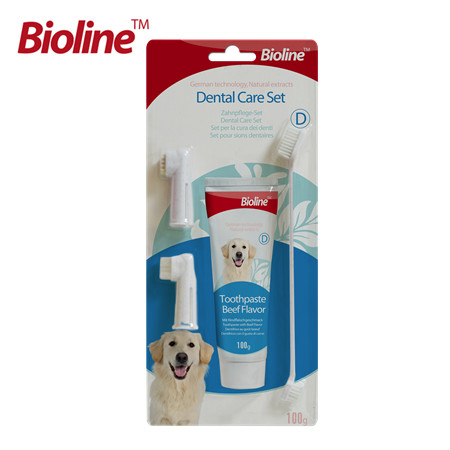 ホット販売bioline歯科衛生セット/犬歯磨き粉セット-グルーミング製品問屋・仕入れ・卸・卸売り