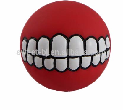 笑顔きしむ犬ボールで歯ペットおもちゃ-ペット用玩具問屋・仕入れ・卸・卸売り