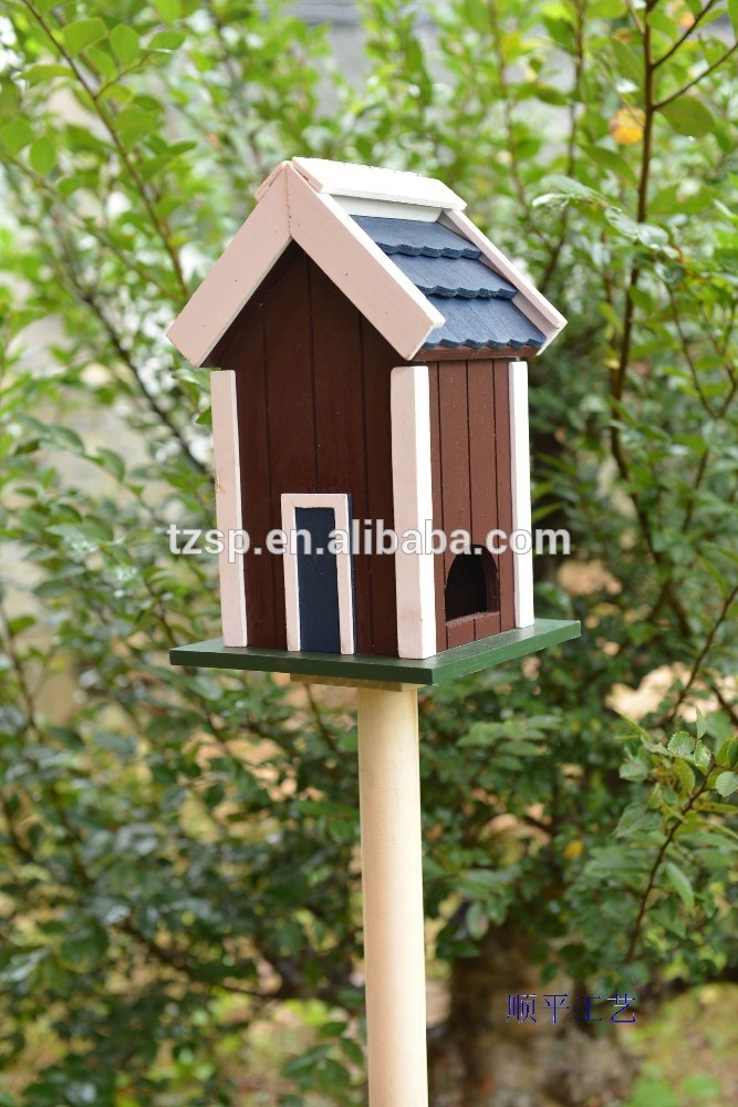 木製の安い鳥の家-ペット檻、キャリヤー、および家問屋・仕入れ・卸・卸売り