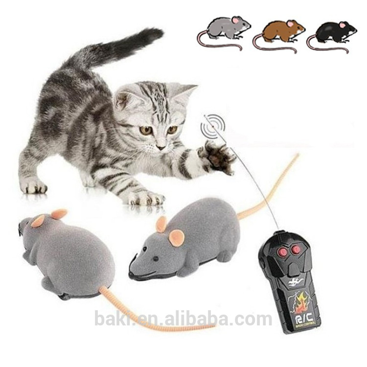 ノベルティ面白いリモコンワイヤレスrcラット猫ペットおもちゃ-ペット用玩具問屋・仕入れ・卸・卸売り