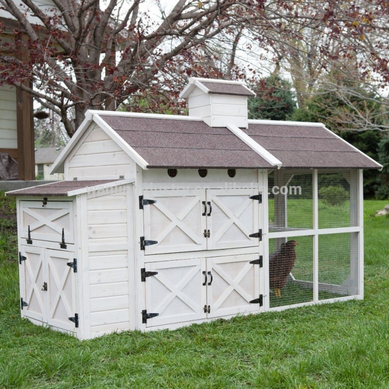コテージの鶏小屋の永続的に構築固体のモミの木-ペット檻、キャリヤー、および家問屋・仕入れ・卸・卸売り