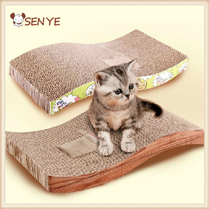 段ボールscrathingソファ段ボール紙猫爪猫スクラッチプレート-ペット用玩具問屋・仕入れ・卸・卸売り