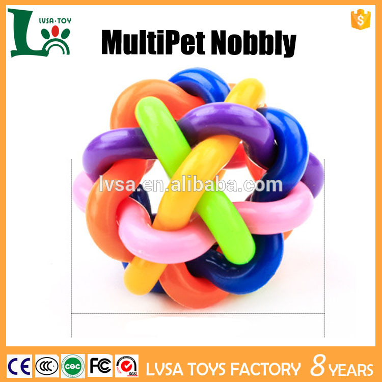 ペット製品multipet nobblyグラグラタフゴムボールベルカラフルな面白いおもちゃ-ペット用玩具問屋・仕入れ・卸・卸売り