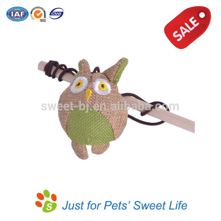 2016トレンドペット製品木製スティック猫からかいおもちゃ-ペット用玩具問屋・仕入れ・卸・卸売り