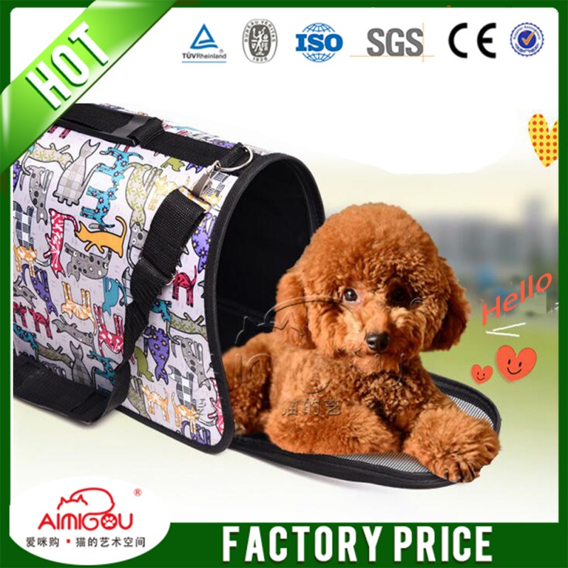 2016新しい高品質卸売低価格ポータブルソフト犬クレート/旅行柔らかい犬のキャリアペット-ペット檻、キャリヤー、および家問屋・仕入れ・卸・卸売り