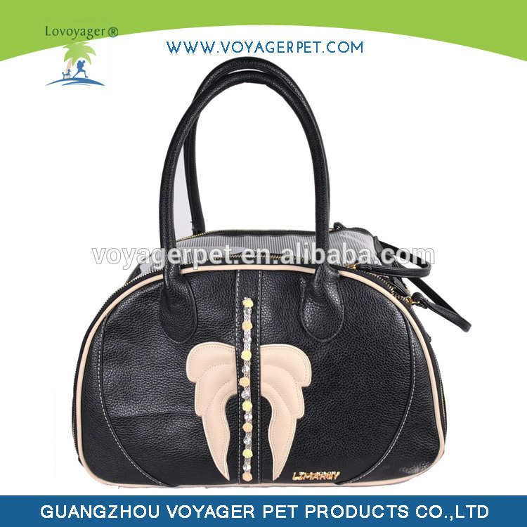 Lovoyager 2015 ペット製品犬キャリア犬バッグ pu ペット キャリア用卸売-ペット檻、キャリヤー、および家問屋・仕入れ・卸・卸売り