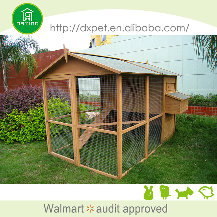 DXH005モミ木材ナチュラルカラー安い中国木製鶏小屋-ペット檻、キャリヤー、および家問屋・仕入れ・卸・卸売り