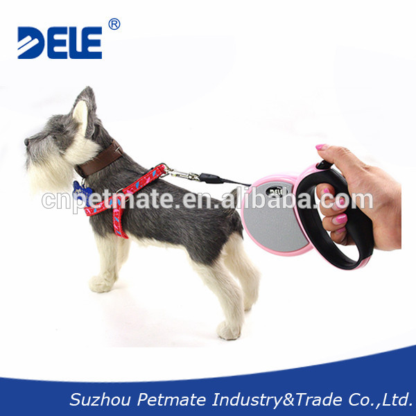 革新的な製品ソフト グリップ革リトラクタブル犬の鎖-首輪、リード問屋・仕入れ・卸・卸売り