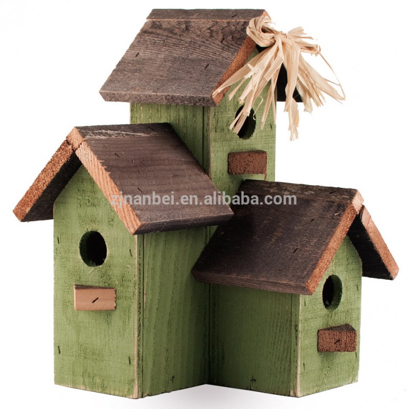 カスタムペイント屋外大型コンドミニアム木製の鳥の家-ペット檻、キャリヤー、および家問屋・仕入れ・卸・卸売り