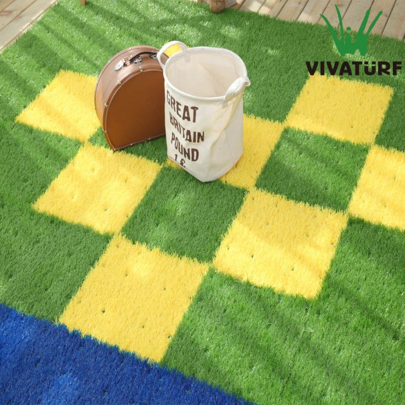 Vivaturfメーカー新しい屋内decoractive偽合成人工芝タイル/カーペット-その他ガーデンオーナメント、噴水類問屋・仕入れ・卸・卸売り