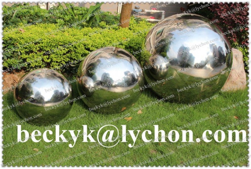 大型中空ミラー金属装飾球-その他ガーデンオーナメント、噴水類問屋・仕入れ・卸・卸売り