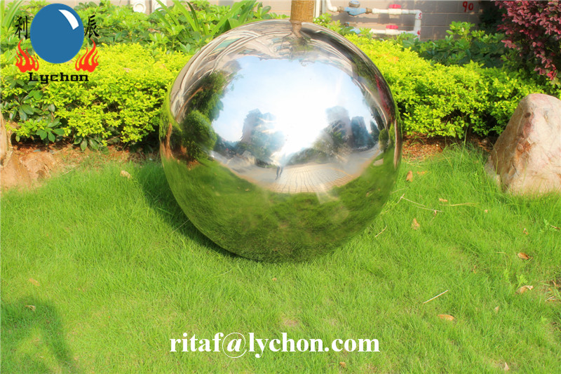 のデコレーションミラーボールステンレス鋼中空球-その他ガーデンオーナメント、噴水類問屋・仕入れ・卸・卸売り