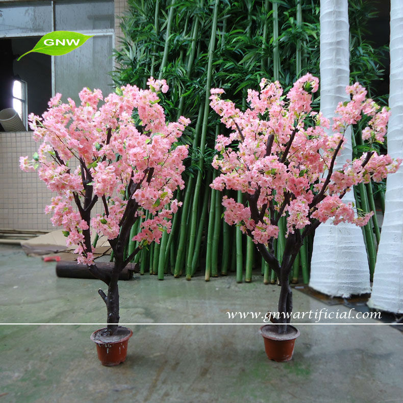 高gnwbls0415ftミニ人工盆栽桜の木の階段の装飾結婚式のための販売-その他人工植物問屋・仕入れ・卸・卸売り