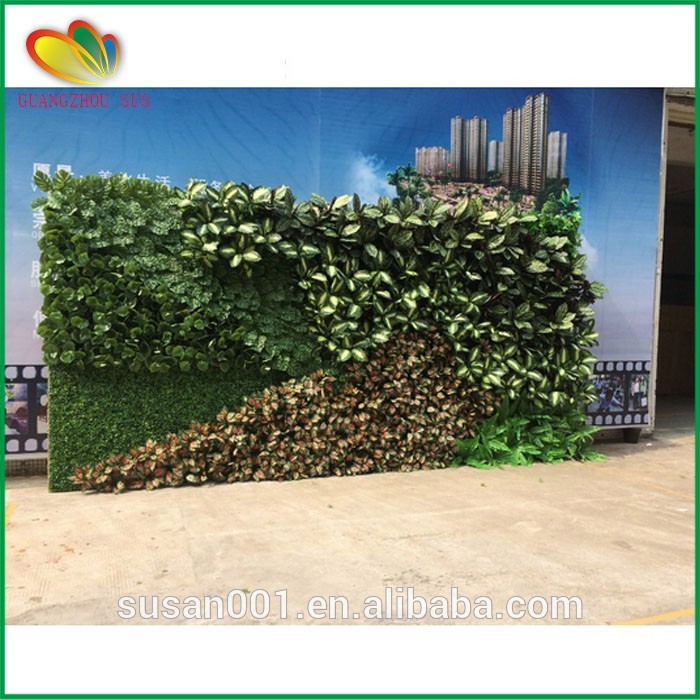 2016新しいデザイン垂直グリーン壁偽グリーン壁用装飾-人工芝問屋・仕入れ・卸・卸売り