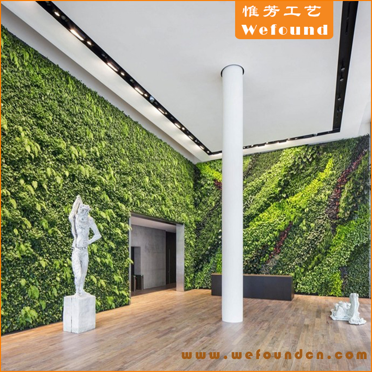 APW08垂直植物人工壁プラスチックグリーン壁垂直壁ガーデン-造花問屋・仕入れ・卸・卸売り