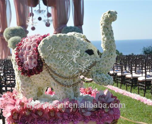 人工花象彫刻用の結婚式の装飾-人工芝問屋・仕入れ・卸・卸売り