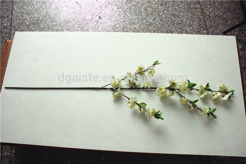 110 センチ の高さ ホーム手作り中国3d耐火人工クリーム生地桜の花e11 16F01-造花問屋・仕入れ・卸・卸売り