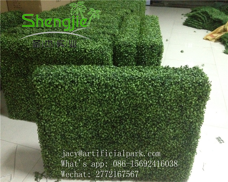 SJLJ01122屋内屋外人工植物フェンス つげ庭ヘッジ-問屋・仕入れ・卸・卸売り