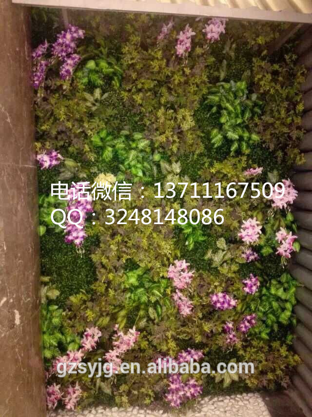 工場全体の販売壁の花人工植物工場の壁屋内装飾のための-人工芝問屋・仕入れ・卸・卸売り