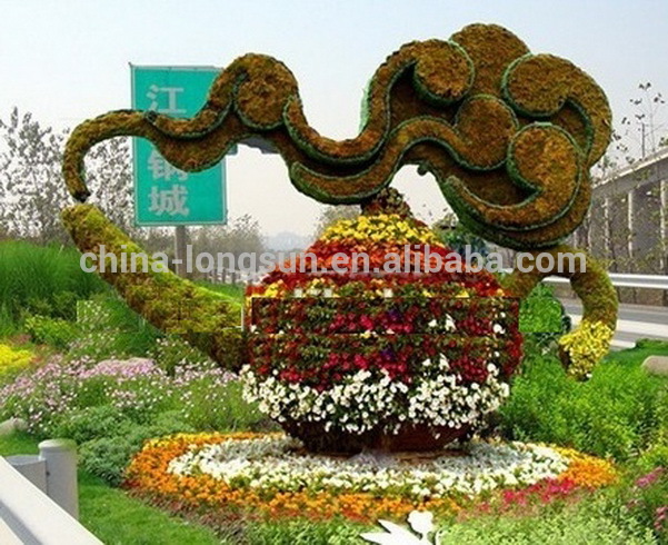LSWS15122803中国メーカー卸売予約済み lanscaping装飾人工つげ動物トピアリー-人工芝問屋・仕入れ・卸・卸売り
