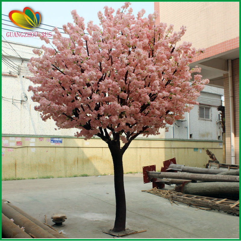 中国のサプライヤー卸売プラスチックシルク桜人工的な桜の木のツリー-造花問屋・仕入れ・卸・卸売り