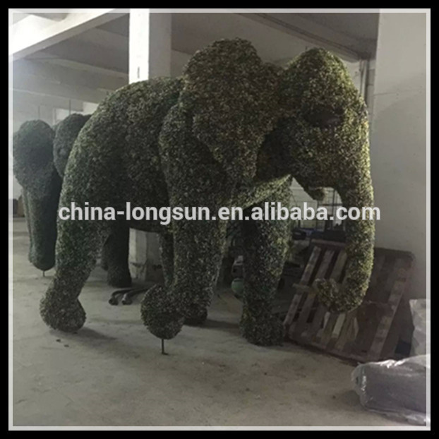 LSD-20160413803人工芝彫刻人工つげ動物つげトピアリー草動物elephent-人工芝問屋・仕入れ・卸・卸売り