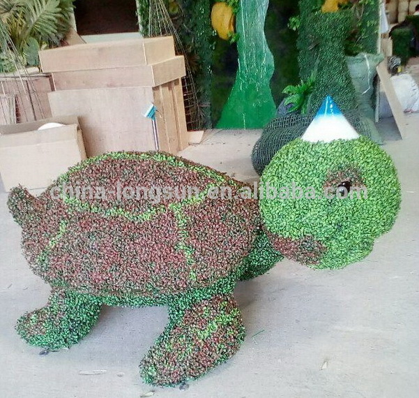 LSWS15122616中国メーカー卸売予約済み lanscaping装飾人工つげ topiar人工芝動物-人工芝問屋・仕入れ・卸・卸売り