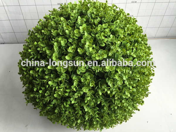 卸売lsws15112549人工観葉植物盆栽緑ツゲトピアリーボール-人工芝問屋・仕入れ・卸・卸売り