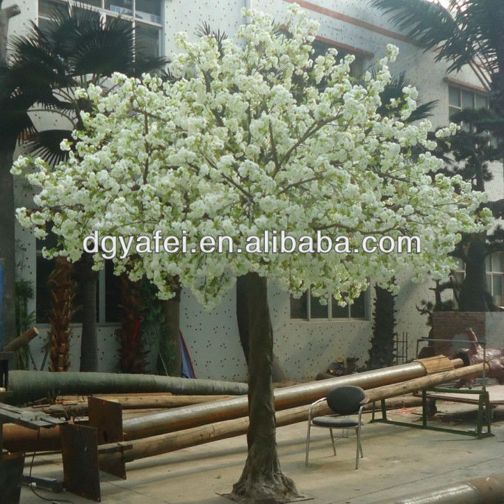 安い装飾的な美しい桜の木人工的な白い結婚式の装飾のための卸売-人工樹木問屋・仕入れ・卸・卸売り
