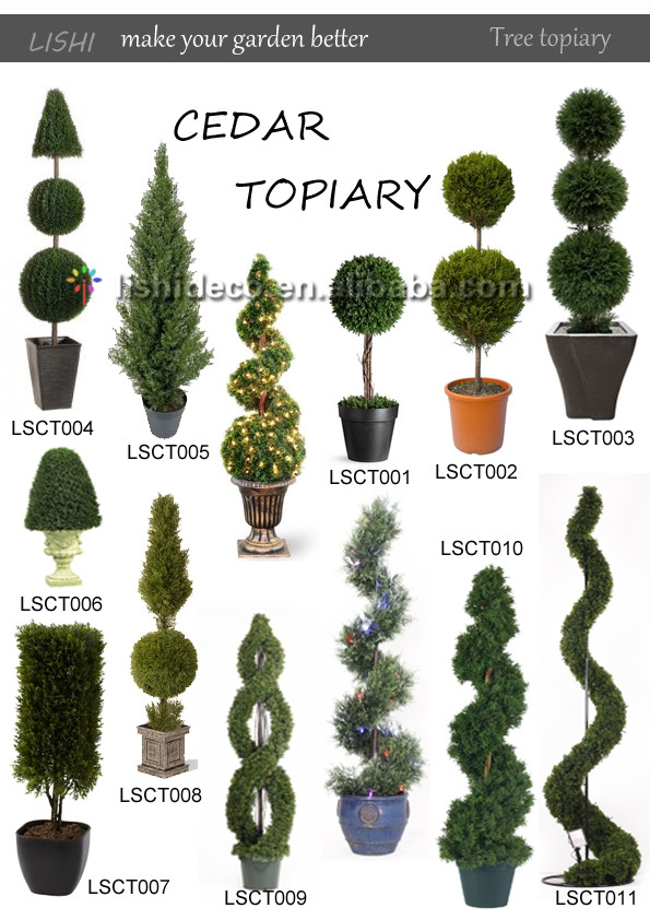 最高のトピアリー木屋外スパイラル人工ヒノキの木-人工芝問屋・仕入れ・卸・卸売り