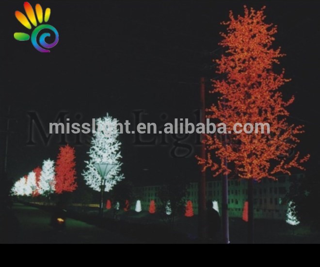 白色ledミニライト安いクリスマス桜の木-人工樹木問屋・仕入れ・卸・卸売り