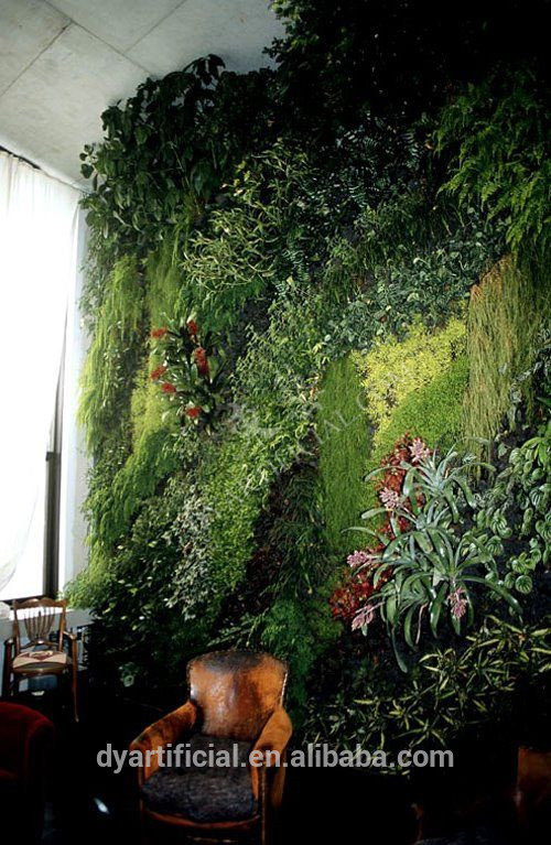 素晴らしいデザイン草壁装飾人工グリーン植物壁-人工芝問屋・仕入れ・卸・卸売り