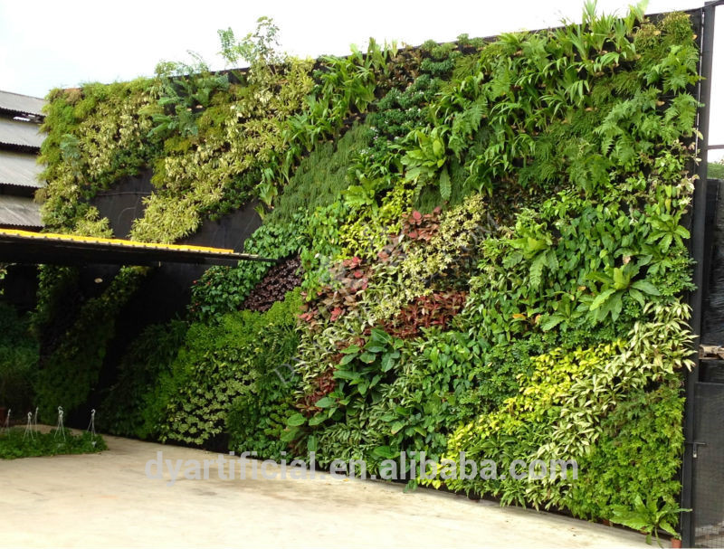 安い屋外人工グリーン植物壁用工場直接-人工芝問屋・仕入れ・卸・卸売り